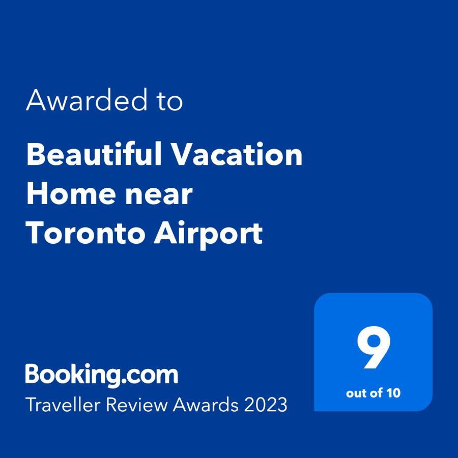 Beautiful Vacation Home Near Toronto Airport 密西沙加 外观 照片
